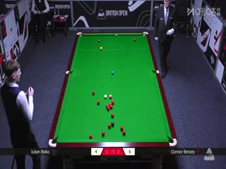 2025斯诺克英国公开赛资格赛 康纳·本泽2-4尤里安·伯伊科 20250627海报