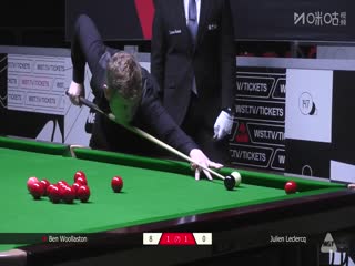 2025斯诺克英国公开赛资格赛 朱利安·勒克莱尔2-4本·沃拉斯顿 20250628海报