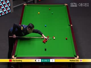 24-25赛季斯诺克世锦赛第一轮 肖国栋7-2马修·塞尔特（第一阶段） 20250420海报