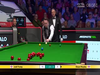 24-25赛季斯诺克世锦赛第二轮 肖恩·墨菲3-5贾德·特鲁姆普（第一阶段） 20250427海报
