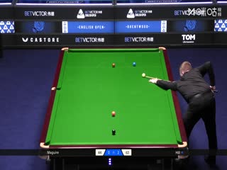 2025斯诺克英格兰公开赛 斯蒂芬·马奎尔2-4亚伦·希尔 20250917海报