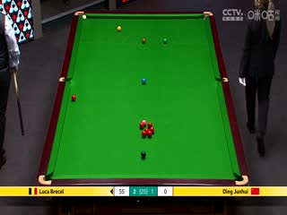24-25赛季斯诺克世锦赛第二轮 丁俊晖1-7卢卡·布雷切尔（第一阶段） 20250427海报