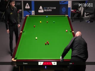 2025斯诺克英格兰公开赛 瑞安·埃文斯2-4江俊 20250911海报
