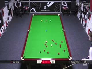 2025斯诺克英国公开赛资格赛 弗加尔·奎因2-4高阳 20250626海报