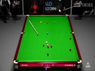 24-25赛季斯诺克世锦赛资格赛Day10 贺国强3-6阿里·卡特（第一阶段） 20250417海报