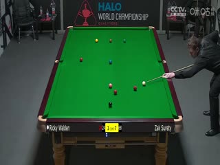 24-25赛季斯诺克世锦赛资格赛Day9 里奇·沃顿3-10扎克·舒尔第（第二阶段） 20250416海报
