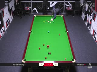 2025斯诺克英国公开赛资格赛 乔纳斯·鲁兹1-4张家玮 20250625海报