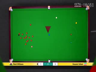 24-25赛季斯诺克世锦赛第二轮 侯赛因·瓦菲7-9马克·威廉姆斯（第二阶段） 20250426海报