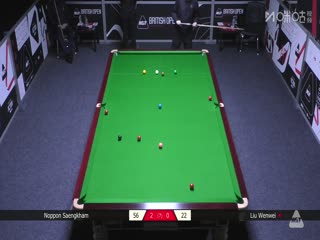 2025斯诺克英国公开赛资格赛 诺鹏·桑坎姆4-1刘文炜 20250627海报