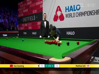 24-25赛季斯诺克世锦赛第一轮 肖国栋10-4马修·塞尔特（第二阶段） 20250420海报