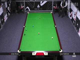 2025斯诺克英国公开赛资格赛 路易斯·西斯考特4-3乔丹·布朗 20250625海报