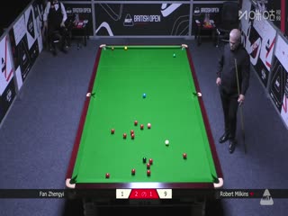 2025斯诺克英国公开赛资格赛 范争一2-4罗伯特·米尔金斯 20250628海报
