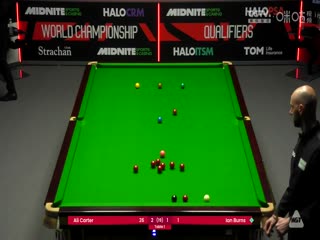 24-25赛季斯诺克世锦赛资格赛第三轮 阿里·卡特4-5伊安·伯恩斯（第一阶段） 20250414海报