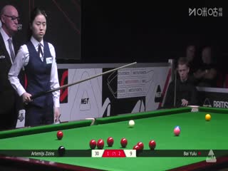 2025斯诺克英国公开赛资格赛 白雨露4-2阿特米吉斯·齐津斯 20250627海报