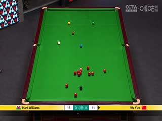 24-25赛季斯诺克世锦赛第一轮 马克·威廉姆斯5-4吴宜泽（第一阶段） 20250420海报