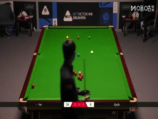 2025斯诺克英格兰公开赛 贺国强4-3法拉赫·阿贾布 20250915海报
