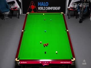 斯诺克世锦赛资格赛128进96及96进64 伊安·伯恩斯10-4明克·努查鲁特（第二阶段） 20250409海报