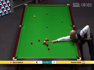 24-25赛季斯诺克世锦赛第一轮 巴里·霍金斯5-4侯赛因·瓦菲（第一阶段） 20250420海报