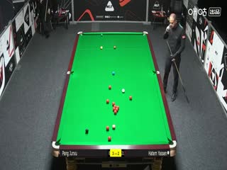 2025斯诺克武汉公开赛资格赛 庞俊旭5-4哈特姆·亚辛 20250623海报