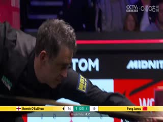 24-25赛季斯诺克世锦赛第二轮 罗尼·奥沙利文12-4庞俊旭（第二阶段） 20250427海报