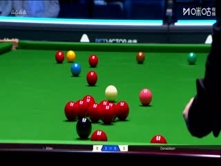 2025斯诺克英格兰公开赛64进32 马克·艾伦4-1斯科特·唐纳森 20250916海报