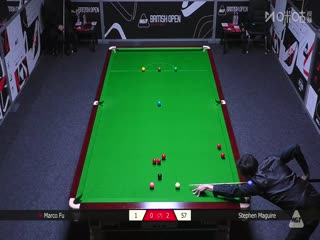 2025斯诺克英国公开赛资格赛 傅家俊4-3斯蒂芬·马奎尔 20250625海报