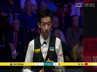 24-25赛季斯诺克世锦赛第一轮 马克·威廉姆斯10-8吴宜泽（第二阶段） 20250420海报
