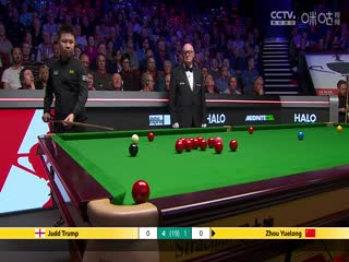 24-25赛季斯诺克世锦赛第一轮 贾德·特鲁姆普6-3周跃龙（第一阶段） 20250424海报