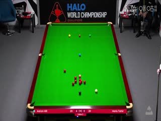 斯诺克世锦赛资格赛128进96及96进64 亚伦·希尔9-0哈里斯·塔希尔（第一阶段） 20250409海报