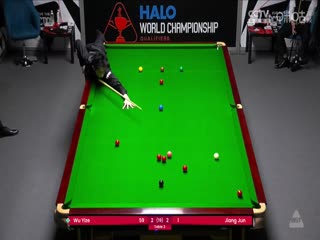 24-25赛季斯诺克世锦赛资格赛第三轮 吴宜泽6-3江俊（第一阶段） 20250414海报