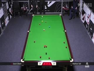 2025斯诺克英国公开赛资格赛 马修·塞尔特4-0大卫·吉尔伯特 20250627海报