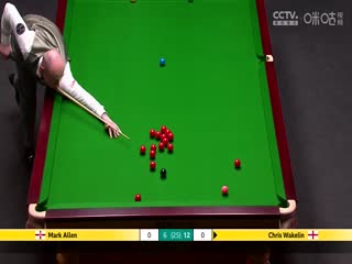 24-25赛季斯诺克世锦赛第二轮 克里斯·韦克林13-6马克·艾伦（第三阶段） 20250426海报