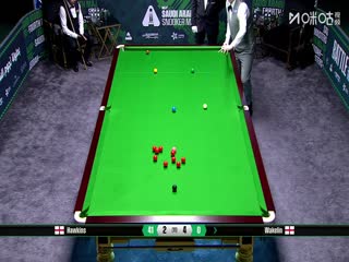 2025斯诺克沙特大师赛四分之一决赛 巴里·霍金斯5-6克里斯·韦克林 20250815海报