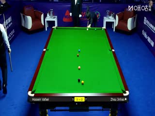 2025斯诺克武汉公开赛延期资格赛及64进32 侯赛因·瓦菲5-2周金豪 20250824海报