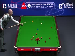 2025斯诺克上海大师赛第二轮 赵心童6-2克里斯·韦克林（汪译男、丁文钧） 20250730海报