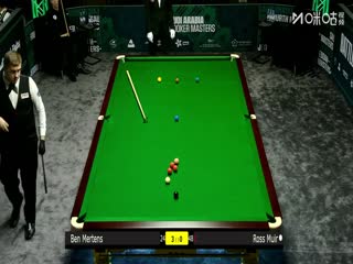 2025斯诺克沙特大师赛第二轮（112进80） 本·默滕斯4-3罗斯·缪尔 20250809海报