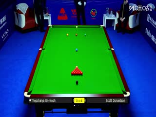 2025斯诺克武汉公开赛32进16 斯科特·唐纳森2-5塔猜亚·乌努 20250826海报