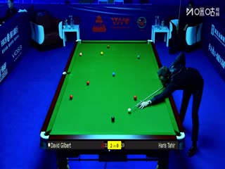 2025斯诺克武汉公开赛延期资格赛及64进32 大卫·吉尔伯特5-0哈里斯·塔希尔 20250824海报