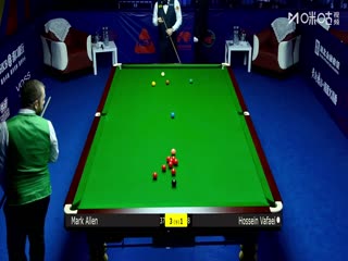 2025斯诺克武汉公开赛32进16 马克·艾伦5-4侯赛因·瓦菲 20250826海报