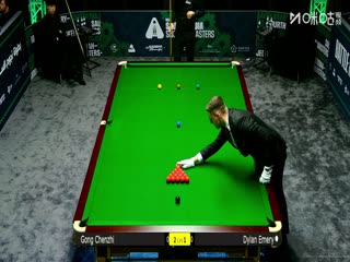 2025斯诺克沙特大师赛第二轮（112进80） 巩晨智4-2迪伦·埃莫里 20250809海报