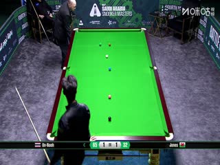 2025斯诺克沙特大师赛第四轮（48进32） 塔猜亚·乌努 5-1 杰克·琼斯 20250811海报