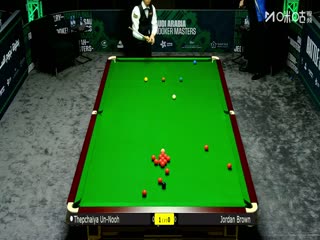 2025斯诺克沙特大师赛第三轮（80进48） 塔猜亚·乌努4-0乔丹·布朗 20250811海报