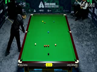 2025斯诺克沙特大师赛第四轮（48进32） 龙泽煌5-3庞俊旭 20250811海报