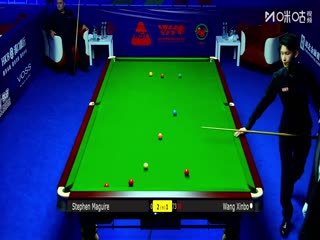 2025斯诺克武汉公开赛64进32 王信伯3-5斯蒂芬·马奎尔 20250825海报