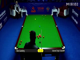 2025斯诺克武汉公开赛64进32 肖国栋5-2辛格·查达 20250825海报