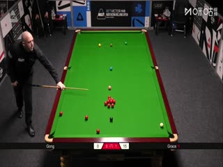 2025斯诺克北爱尔兰公开赛资格赛第二轮 巩晨智0-4大卫·格雷斯 20250907海报
