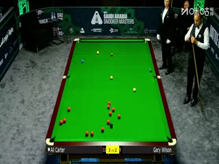 2025斯诺克沙特大师赛32进16 阿里·卡特5-4加里·威尔逊 20250812海报