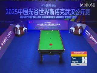 2025斯诺克武汉公开赛32进16 斯蒂芬·马奎尔5-4赵心童 20250826海报