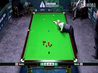 2025斯诺克沙特大师赛四分之一决赛 巴里·霍金斯5-6克里斯·韦克林（秦正） 20250815海报