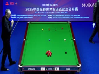 2025斯诺克武汉公开赛半决赛 肖国栋6-3马克·威廉姆斯（朱蒙） 20250829海报